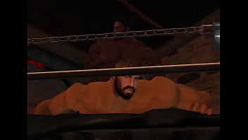Preview 4 of Arab Girl And Black Man - cam heyward gets duane brown in the end zone