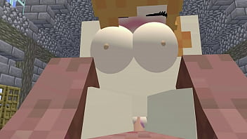 Preview 2 of Ahn Soheei - Alex X Steve Minecraft 1.5 con audio