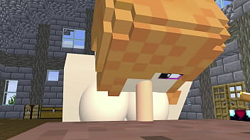 Preview 3 of Ahn Soheei - Alex X Steve Minecraft 1.5 con audio