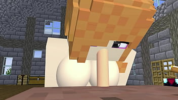 Preview 4 of Ahn Soheei - Alex X Steve Minecraft 1.5 con audio