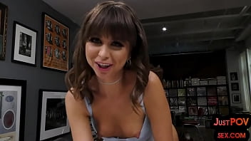 Preview 2 of School Girl Mastabate - POV hairypussy anal babe fucked in ass and pussy after BJ