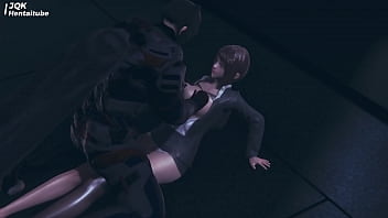 Preview 2 of Saxx Video Download Hd - Batman and the office lady - Hentai 3D Uncensored English sub 04302