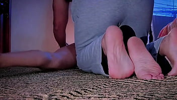 Preview 1 of German Amateur Blonde - NO LO PUEDO CREER,  ENCUENTRO A MI MADRASTRA CULONA Y TETONA DESNUDA EN LA SALA DE LA CASA Y ME PONE CALIENTE Y ME FOLLO A MI MADRASTRA,  SEXO REAL CASERO AMATEUR