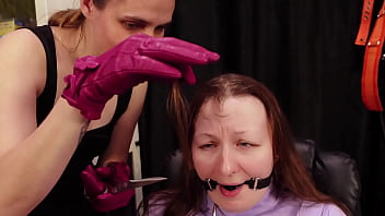 Preview 2 of Ofc Times - Slave girl hair cutting