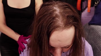 Preview 1 of Ofc Times - Slave girl hair cutting