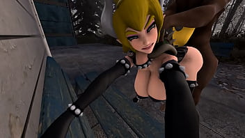 Preview 2 of Dakter Xx - Bowsette fuckin on the street  (sfm) animation