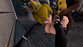 Preview 1 of Dakter Xx - Bowsette fuckin on the street  (sfm) animation