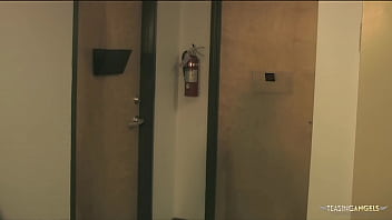 Preview 1 of Lil Teen Fuck A Mom - Instead of getting angry at the employees for banging the blonde boss initiates a threesome