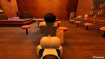 Preview 3 of Wife Enjoys A Threesome - Fucking in the bar
