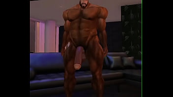 Preview 1 of Reena Roy - muscle hunk cam heyward horned up