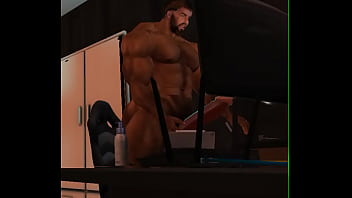Preview 3 of Milf Sell - handsome cam heyward jerks to porn
