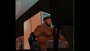 Preview 1 of Milf Sell - handsome cam heyward jerks to porn