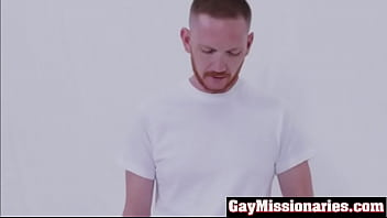 Preview 2 of Sissy Boy Cuckhold - Blindfolded Teen Dominated by his Ginger Master- GayMissionaries.com