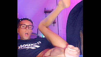 Preview 4 of Italys Woman - Twink Self-Fucks &amp_ Gapes hole with Big Toys