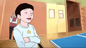 Preview 2 of Skeleton Anorexic Girl Creampied - Ping Pong The animation Cap 1 Espa&ntilde_ol