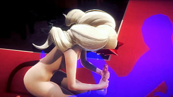 Preview 3 of Jessie Rogers Gangrape - Persona 5 Hentai - Ann Takamari Handjob and blowjob - Japanese Asian Manga Anime Film Game Porn
