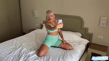 Preview 1 of Bas Sexxx - Step Sister Stopped Being A Lesbian After Giving Me A Sloppy Blowjob