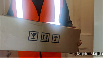 Preview 1 of Columbia Xxx - Desi Mohini Bhabhi got fucked by delivery boy BBC with hindi sex talks