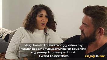 Preview 2 of Bathroom I - Horny latina queen Afrodita has thick melons and enjoys raunchy fuck-fest - XXX!