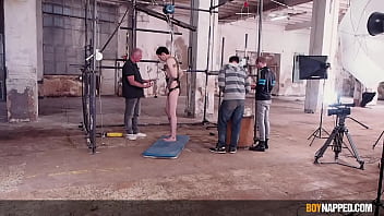 Preview 1 of Vip Sex Party Room - Twink sub Taylor Mason bound by dominant Ashton Bradley