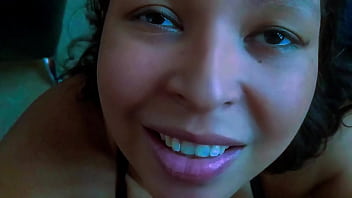 Preview 4 of Xxx Sexy Rap The Girls - Homemade: Blowjob until receiving the cum on the face (Facial). Hotwife shared by her cuckold to give blowjobs to his friends while he works. She receives all the cum on her face and then cleans the cock swallowing semen