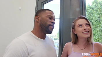 Preview 1 of I Want Horny Mom - Not So Innocent Blonde Kyler Quinn Pays For Car Repair With All Holes During BBC DP Threesome