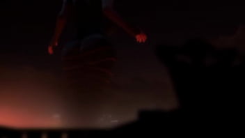 Preview 4 of Xxx Video Seny Lone Hd - damm the new godzilla movie looks nice