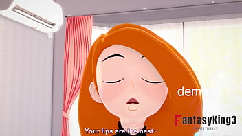 Preview 1 of Fucking Sister Hard - Kim possible having sex