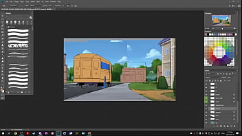 Preview 1 of Drugari Se Guze Serbian - Picarto ~ DarkCookie - Summertime Saga [720p] (2023.04.19)