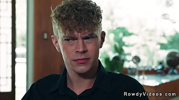 Preview 1 of Ehco Valley - Young blonde gay anal fucked by old man