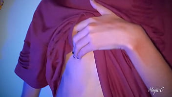 Preview 2 of Aowosoriya Xxx Phots - POV you are my voyeur friend and I invite you home to let you watch as I jerk my big cut latino cock until I shoot a big thick cum load - Magic C