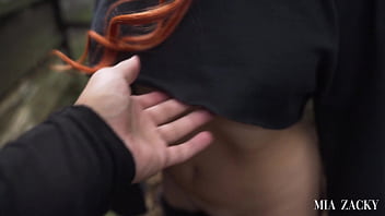Preview 2 of Jav Boobs 2019 - Novinha safada fez sexo em parque e quase foi pega