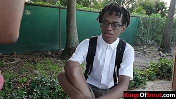 Preview 1 of Andhra T - Underfucked stepmom banged by stepson&#039_s black friend