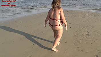 Preview 2 of Desy Wet - Beach Shaking Tits (free promotional)