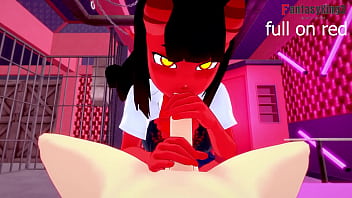 Preview 2 of Nika First Sex - Meru the Succubus getting fucked in POV | full on red