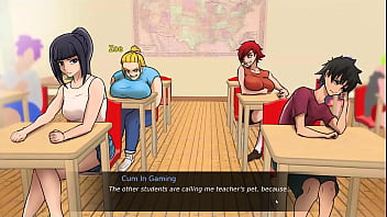 Preview 2 of Asd Sexy - Confined with Goddesses [ femdom Hentai Game PornPlay ] Ep.1 that student is bullied by the university girls