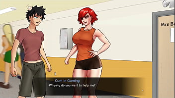 Preview 4 of Asd Sexy - Confined with Goddesses [ femdom Hentai Game PornPlay ] Ep.1 that student is bullied by the university girls