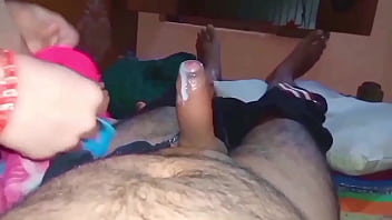 Preview 3 of Nun Sexfull Movies - Indian newly married girl make sex relation with husband and sucking his penish
