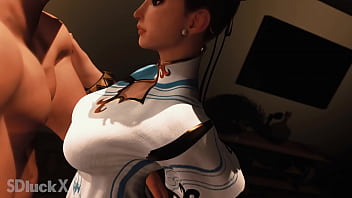 Preview 3 of Family Sexlesbian Amateur - Thigh job by Chun Li