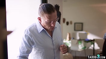 Preview 3 of Deflome Cim - Older dude luring a naive big boobed slut Kylie Rocket into rough fuck