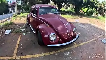 Preview 2 of Forced Poker - Hard revving and driving VW Beetle 70&#039_