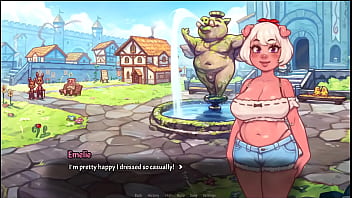 Preview 1 of Dfc Org Sex - My Pig Princess [ Hentai Game PornPlay ] Ep.10 she has some naughty ice cream sucking techniques