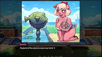 Preview 4 of Dfc Org Sex - My Pig Princess [ Hentai Game PornPlay ] Ep.10 she has some naughty ice cream sucking techniques