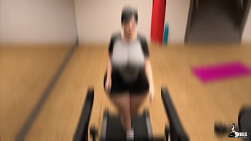 Preview 2 of Ko Club - Curvy Milf&#039_s working on their cardio