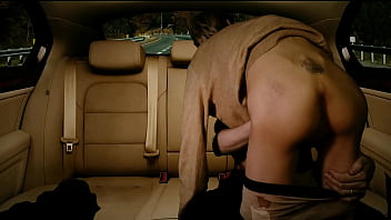 Preview 3 of Xnxx Downlo - Hunk fucked in anal in the back seat of a car