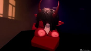 Preview 1 of Mc Video Bf - Red Demon Tit Fuck