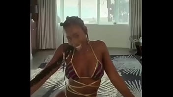 Preview 3 of Girl Fucked Playing Ps3 - Black  liberation is need