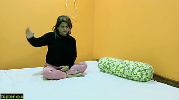 Preview 1 of Sunny Hottest Porn - Indian Yoga Teacher Sex with Hot Milf Aunty! Plz Come Tomorrow