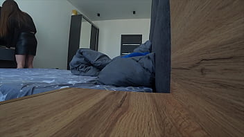 Preview 1 of Sex Vedo Pk - Cheating. An Unfaithful Wife Brought Her Lover Home And Fucked On Our Bed. Husband Is At Work
