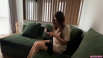 Preview 1 of Malaysia India Girl Fucking - Sexy Roommate Rides My Dick And Gets A Huge Cumshot On Black Stockings